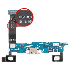 Flex de Conector de Carga para Samsung Galaxy Note 4 (N910A) (AT&T)