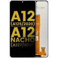 Ecrã LCD sem Aro para Samsung Galaxy A12 (A125 / 2020) / A12 Nacho (A127 / 2021) (Recondicionado) (Todas as Cores)