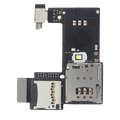 Sim Card Reader Flex With Board para Motorola Moto G2 (XT1068 / 2014) (Single Sim)