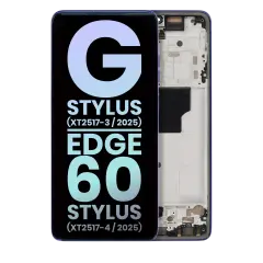 Ecrã OLED com Aro Compatible para Motorola Moto G Stylus 5G (XT2517 / 2025) (OEM Original) (Surf the Web)