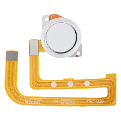 Leitor de Impressão Digital With Flex Cable para Motorola Moto G Fast (XT2045-3 / 2020) (Pearl White)