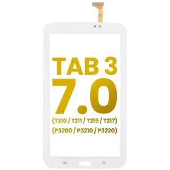 Digitizer para Samsung Galaxy Tab 3 7.0" (T210 / T211 / T215 / T217 / P3200 / P3210 / P3220) (White)