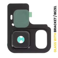 Câmara Traseira Lens With Bracket / Bezel para Samsung Galaxy A8 Plus (A730 / 2018) (Todas as Cores)