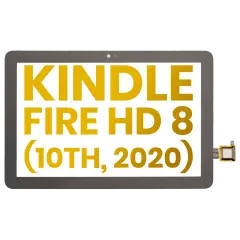 Digitizer para Amazon Kindle Fire HD 8 (10th Gen, 2020) (Black)
