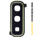 Câmara Traseira Lens With Cover Bezel Ring para Samsung Galaxy Fold 4G / Fold 5G (Martian Green)