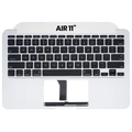 Palmrest com Teclado (ANSI US) para MacBook Air 11" A1465 (2013-2015) (OEM Usado: Grau A)