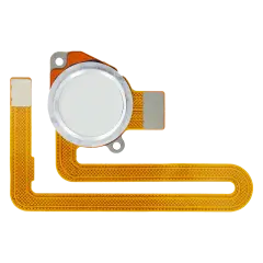 Leitor de Impressão Digital With Flex Cable para Motorola Moto G8 Power (XT2041-1 / XT2041-3 / 2020) (White)