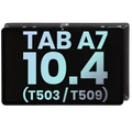Ecrã LCD sem Aro para Samsung Galaxy Tab A7 10.4" (T503 / T509) (2022) (Service Pack) (Black)