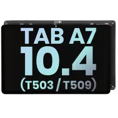 Ecrã LCD sem Aro para Samsung Galaxy Tab A7 10.4" (T503 / T509) (2022) (Service Pack) (Black)