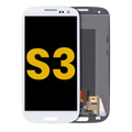 Ecrã LCD sem Aro para Samsung Galaxy S3 (Recondicionado) (White)