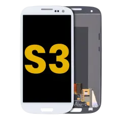 Ecrã LCD sem Aro para Samsung Galaxy S3 (Recondicionado) (White)