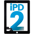 Digitizer para iPad 2 (Aftermarket) (Black)