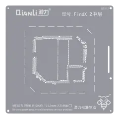 Bumblebee Stencil (QS132) para OPPO Find X2 Middle Layered (Qianli)