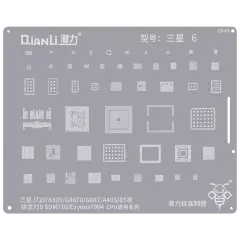 Bumblebee Stencil (QS45) para Samsung J720 / A30 / A8S / M30 (Snapdragon710 / SDM710 / Exynos7904) CPU Universal Series (Qianli)
