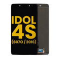 Ecrã OLED sem Aro para Alcatel Idol 4S (607O / 2016) (Recondicionado) (Black)