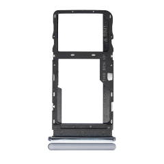 Dual Sim Card Tray para TCL 10L (T770H / T770B) (Arctic White)