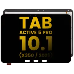 Ecrã LCD sem Aro Samsung Galaxy Tab Active 5 Pro 10.1" (X350 / 2025) (Recondicionado) (Black)
