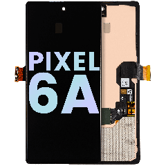 Ecrã OLED com Aro (With Sensor de Impressão Digital) para Google Pixel 6A (OEM Original) (Todas as Cores)
