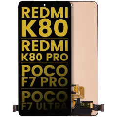 Ecrã OLED sem Aro para Xiaomi Redmi K80 / K80 Pro / Poco F7 Pro / Poco F7 UItra (Recondicionado) (Todas as Cores)
