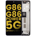 Ecrã OLED com Aro para Motorola Moto G86 / G86 Power 5G (XT2527 / 2025) (Recondicionado) (Cosmic Sky)