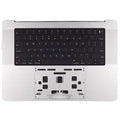 Palmrest with Battery and Keyboard (ANSI US) para MacBook Pro 16" A2485 (2021) (OEM Original) (Silver)
