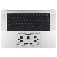 Palmrest with Battery and Keyboard (ANSI US) para MacBook Pro 14" A3112 (2024) (OEM Original) (Silver)