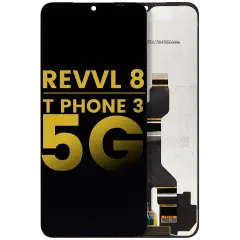 Ecrã LCD sem Aro para T-Mobile Revvl 8 / T Phone 3 5G (Recondicionado) (Todas as Cores)