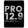 LCD Assembly With Digitizer para iPad Pro 12.9" 5th Gen (2021) / Pro 12.9" 6th Gen (2022) (OEM Pull: Grade A) (Todas as Cores)