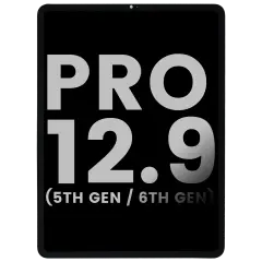 LCD Assembly With Digitizer para iPad Pro 12.9" 5th Gen (2021) / Pro 12.9" 6th Gen (2022) (OEM Pull: Grade A) (Todas as Cores)