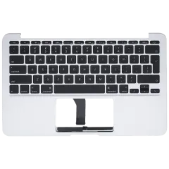 Palmrest com Teclado (ISO UK) and Microphone para MacBook Air 13" A1466 (2013-2017) (OEM Usado: Grau B/C)