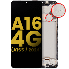Ecrã OLED com Aro para Samsung Galaxy A16 4G (A165 / 2024) (Recondicionado) (Todas as Cores)