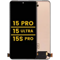 Ecrã OLED sem Aro para Xiaomi 15 Pro / Xiaomi 15 Ultra (Recondicionado) (Todas as Cores)