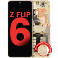 Inner Ecrã OLED com Aro Compatible para Samsung Galaxy Z Flip 6 5G (F741) (US & International) (Compatível Plus) (Yellow)