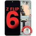 Inner Ecrã OLED com Aro Compatible para Samsung Galaxy Z Flip 6 5G (F741) (US & International) (Compatível Plus) (Mint)