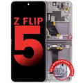 Inner Ecrã OLED com Aro Compatible para Samsung Galaxy Z Flip 5 5G (F731) (US & International) (Compatível Plus) (Lavender)