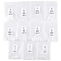 Scissor Mechanism Kit para MacBook Air 13"/15" (A2337, A2681, A3113, A3240, A3241) & MacBook Pro 13"/14"/16" (A2338, A2442, A2485, A2779, A2780, A2991, A2992, A3112, A3185, A3403) (OEM Original)