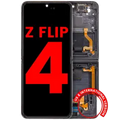 Inner Ecrã OLED com Aro Compatible para Samsung Galaxy Z Flip 4 5G (F721) (US & International Version) (Compatível Plus) (Graphite)