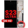 Ecrã OLED com Aro para Samsung Galaxy S23 Ultra (US & International) (Aftermarket Pro) (120Hz) (Cream)
