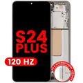 Ecrã OLED com Aro para Samsung Galaxy S24 Plus 5G (US & International Version) (Compatível Plus) (120Hz) (Amber Yellow)