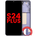 Ecrã OLED com Aro Compatible para Samsung Galaxy S24 Plus 5G (US & International Version) (Compatível Plus) (Cobalt Violet)