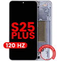 Ecrã OLED com Aro para Samsung Galaxy S25 Plus 5G (US & International Version) (Compatível Plus) (120Hz) (Icy Blue)