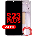 Ecrã OLED com Aro para Samsung Galaxy S23 Plus (US & International) (Compatível Plus) (120Hz) (Lavender)