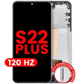 Ecrã OLED com Aro para Samsung Galaxy S22 Plus 5G (US & International Version) (Compatível Plus) (120Hz) (White)
