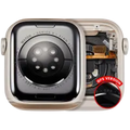 Housing Assembly Compatible para Watch Series 9 (41MM) (OEM Usado: Grau A) (GPS Version) (Aluminum / Starlight)