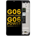 Ecrã LCD com Aro para Motorola Moto G06 (XT2535-1 /2025) / G06 Power (XT2535-10 /2025) (Recondicionado) (Todas as Cores)