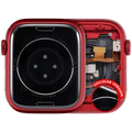 Housing Assembly Compatible para Watch Series 9 (45MM) (OEM Usado: Grau A) (Cellular Version) (Aluminum / Red)