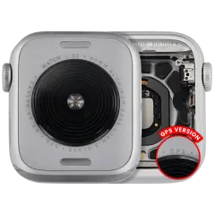 Housing Assembly Compatible para Watch Series SE 2nd (40MM) (OEM Usado: Grau A) (GPS Version) (Aluminum / Silver)