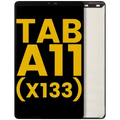 Ecrã LCD sem Aro para Samsung Galaxy Tab A11 8.7" (X133) (2025) (WiFi Version) (Recondicionado) (Black)