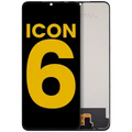 Ecrã LCD sem Aro para Cricket Outlast 5G (SN509C) / AT&T Motivate Pro 5G (SN509A) / Cricket Icon 6 (SL219C) / AT&T Verge (SL219A) (Recondicionado) (Todas as Cores)