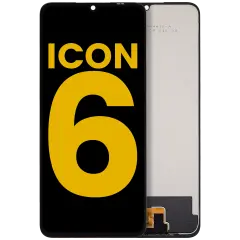 Ecrã LCD sem Aro para Cricket Outlast 5G (SN509C) / AT&T Motivate Pro 5G (SN509A) / Cricket Icon 6 (SL219C) / AT&T Verge (SL219A) (Recondicionado) (Todas as Cores)